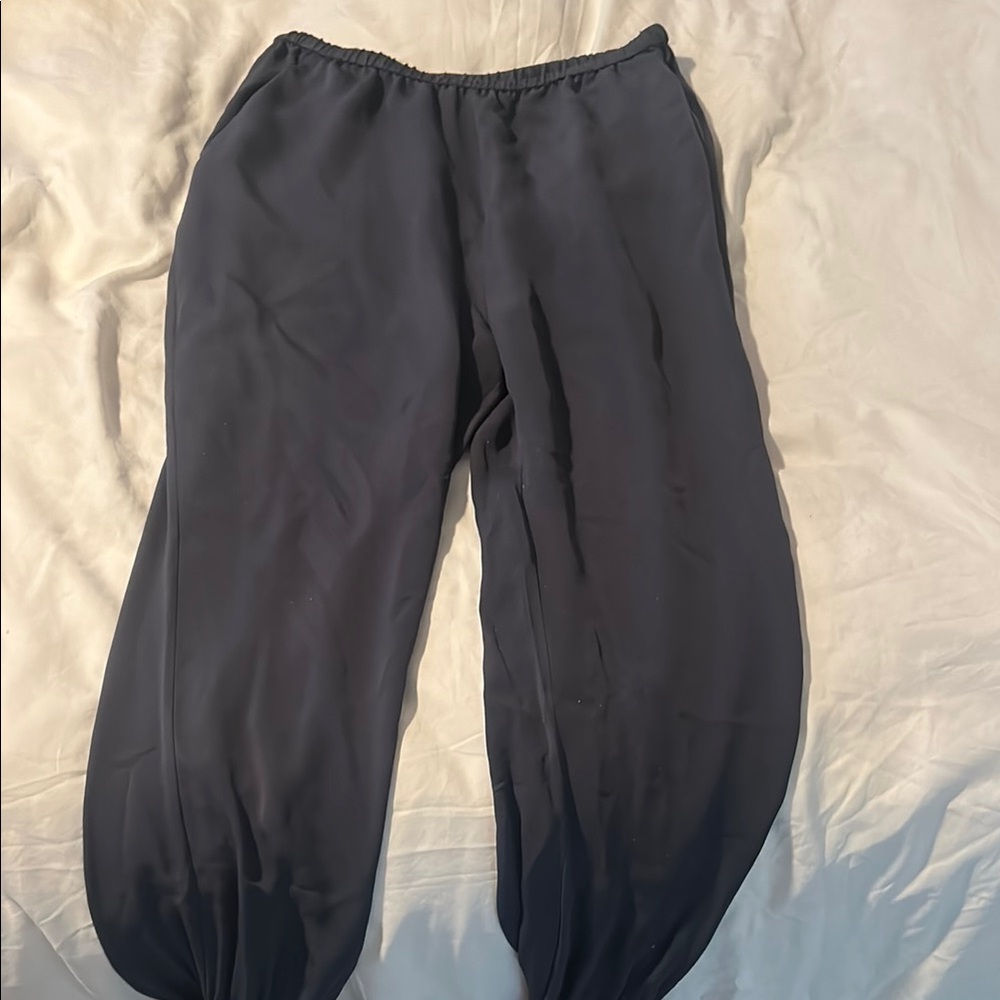 Theory Silk Jogger Pants